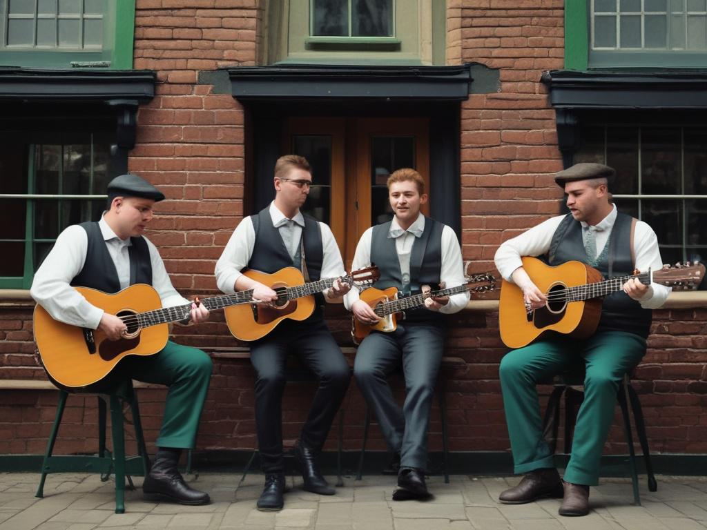 Irish music, live performance, pub, musicians, culture