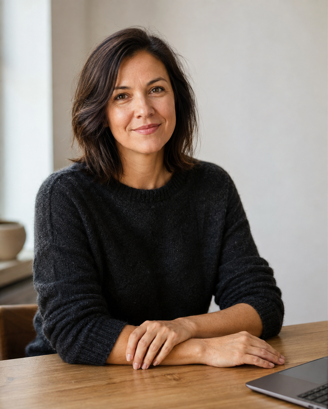 Portrait of Marisol Vane, founder of Emberline Studio