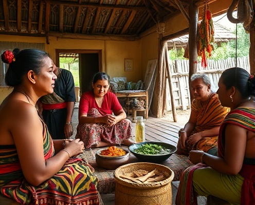 Stay with tribal community