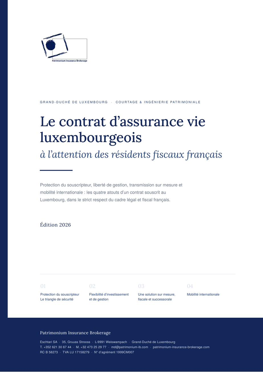 Couverture du guide pour les résidents fiscaux français