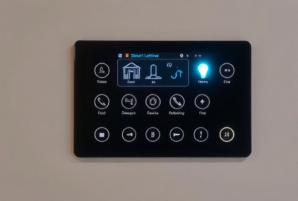 Smart lighting control panel