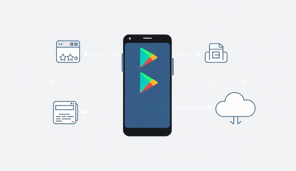 Google Play Console features illustration