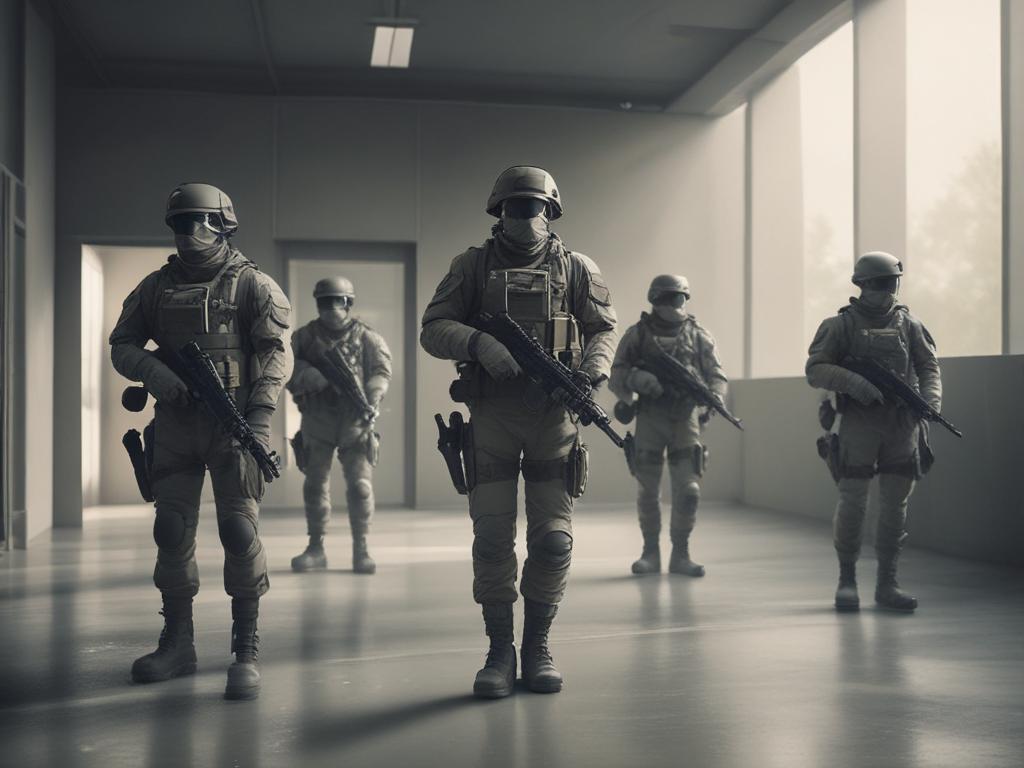 stealth operations, threat neutralization, elite operatives, intelligence gathering