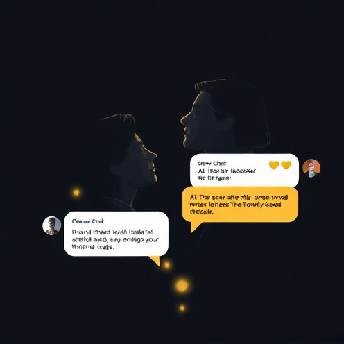 Connecting through premium interface with AI icebreakers