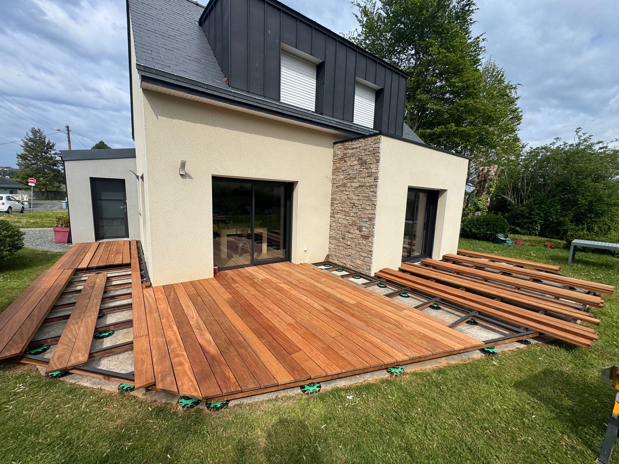 Terrasse en bois - Perros-Guirec