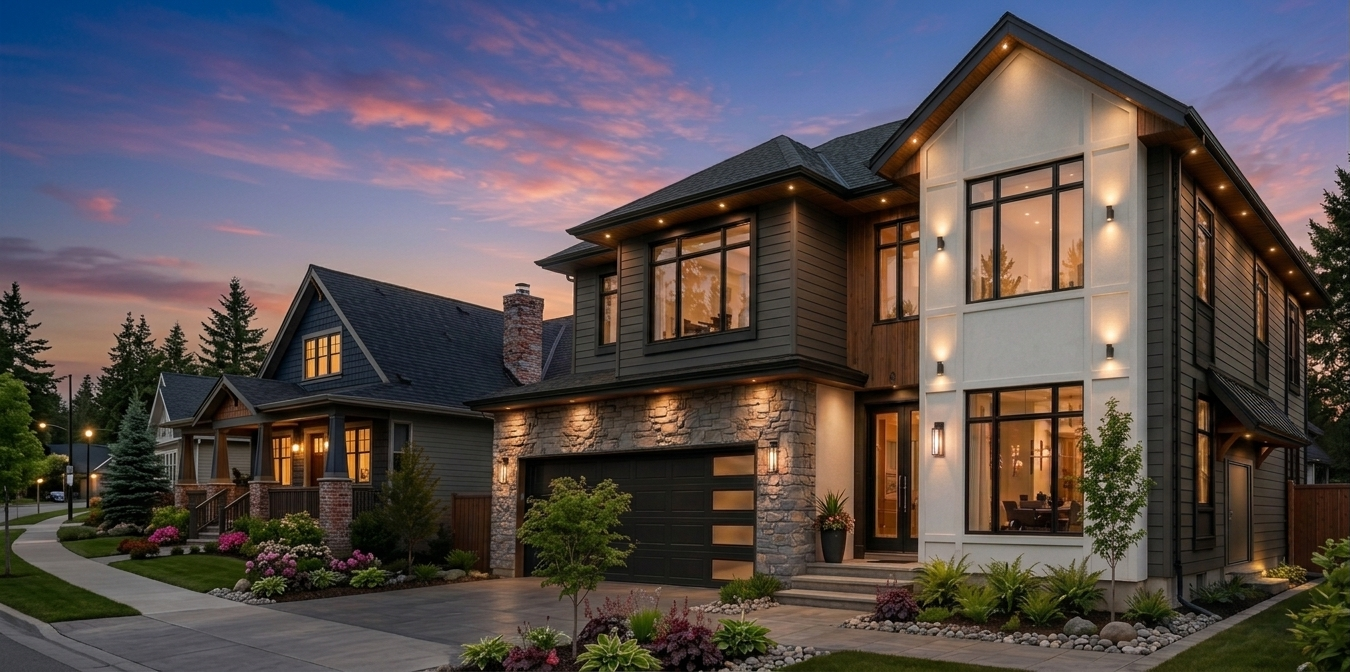 Professional exterior work