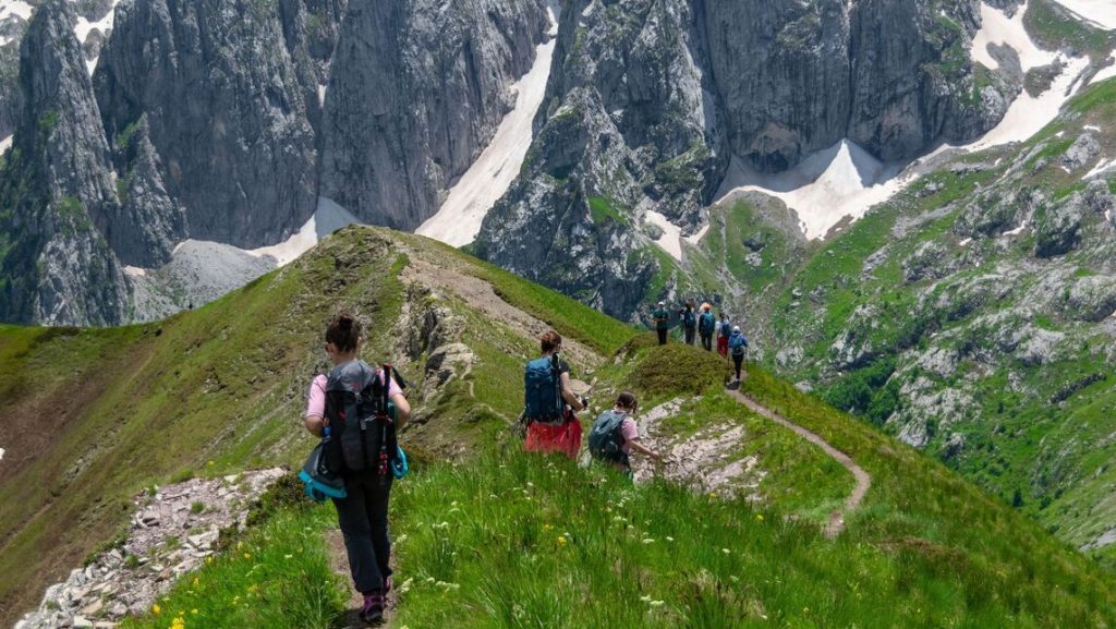 Group hiking experience in Prokletije National Park