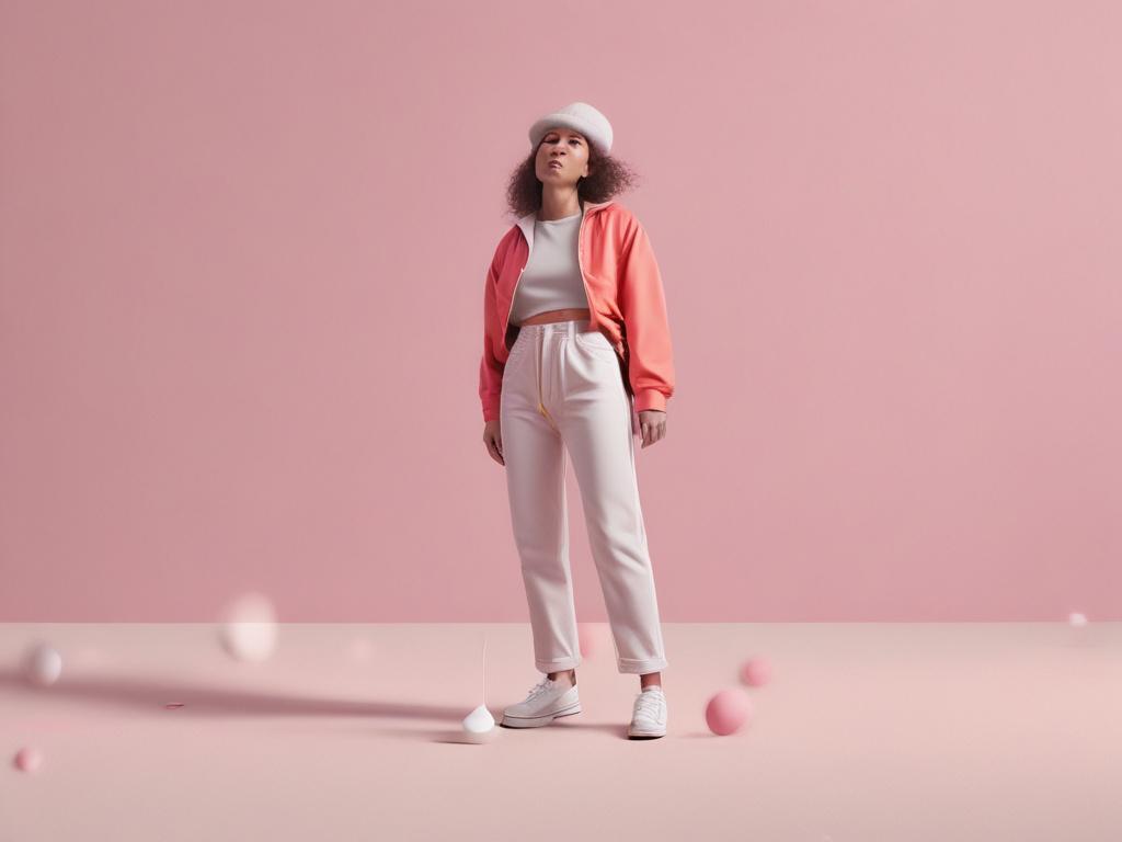 pop music, vibrant album cover, energetic artist, dance vibes