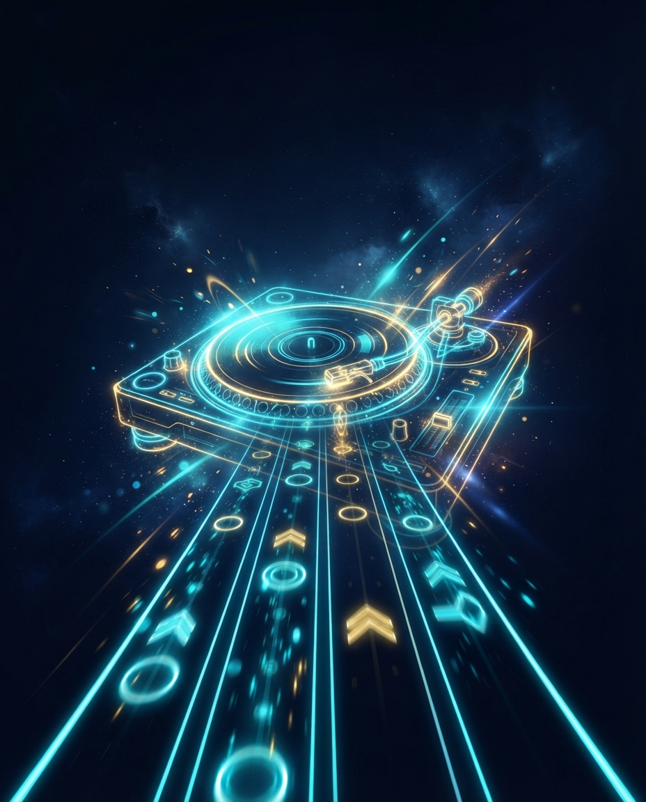 Neon Pulse: Overdrive key art