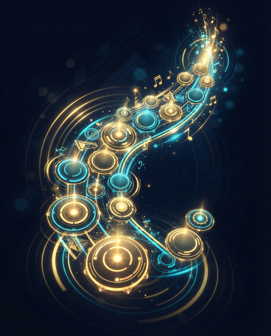 Percussa key art