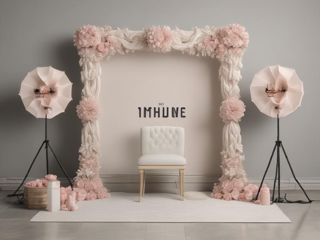 custom photo booth, event decor, personalized experience