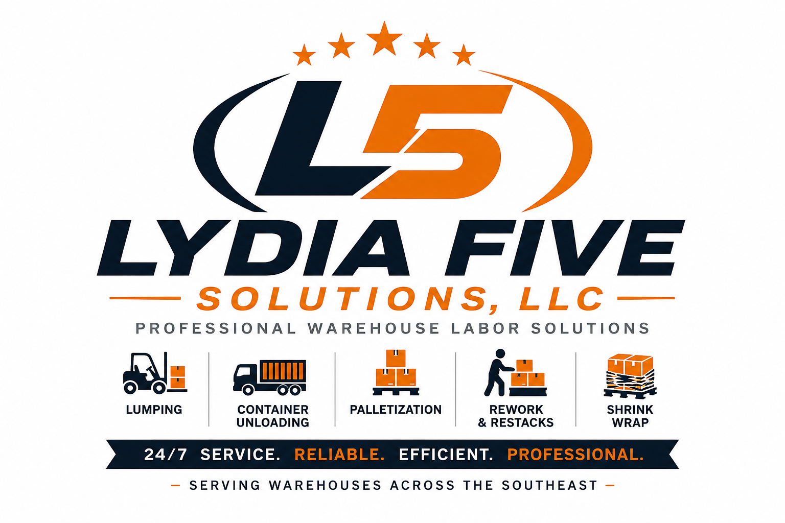 Lydia Five Solutions Logo