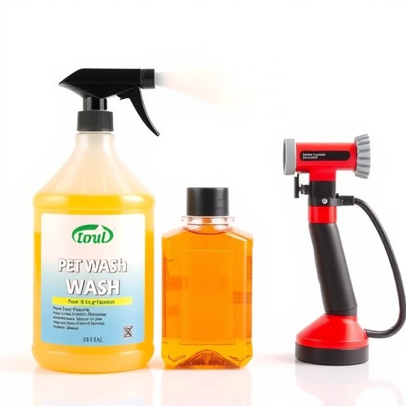 pH-neutral car wash soap and foam cannon system