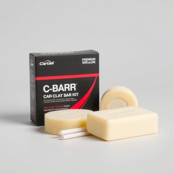 Car clay bar kit with applicator