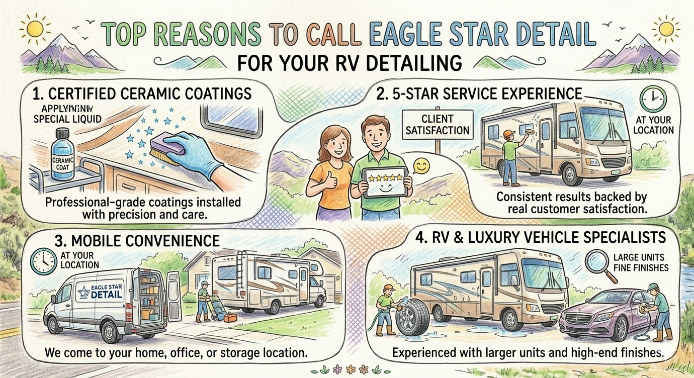 Why Eagle, Idaho RV Owners Trust Eagle Star Detail
