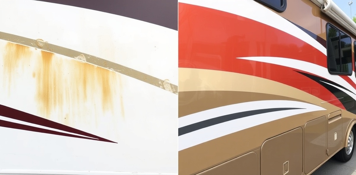 RV Oxidation Comparison: Before and After