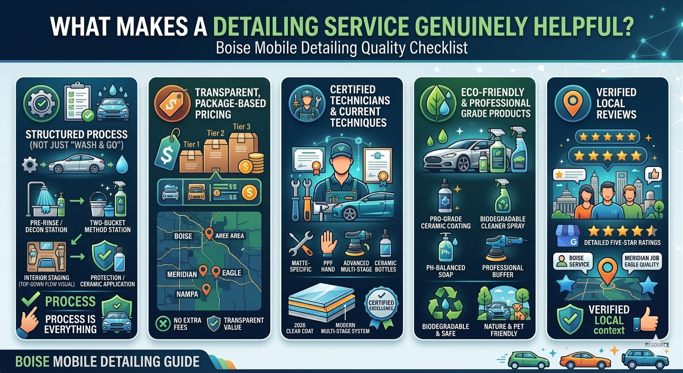 Boise mobile detailing resource guide