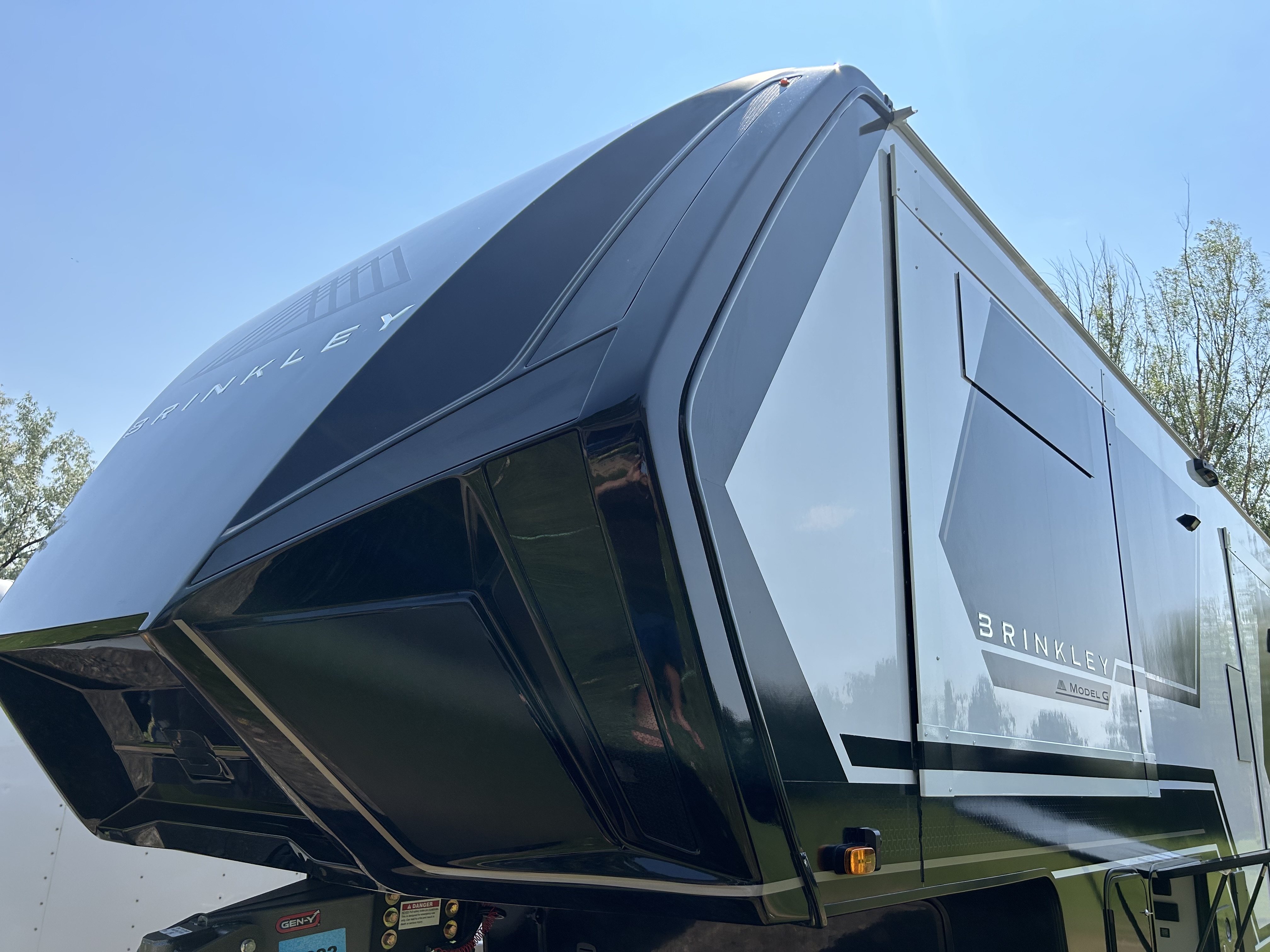 Superior multi-year ceramic coating protection on RV showing pristine finish and long-term durability