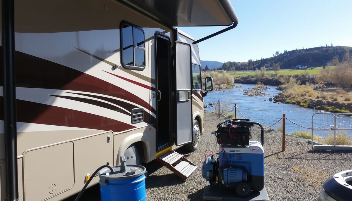 Professional RV detailing near Boise River