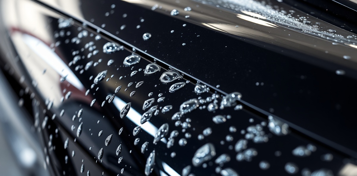 Professional car detailing result