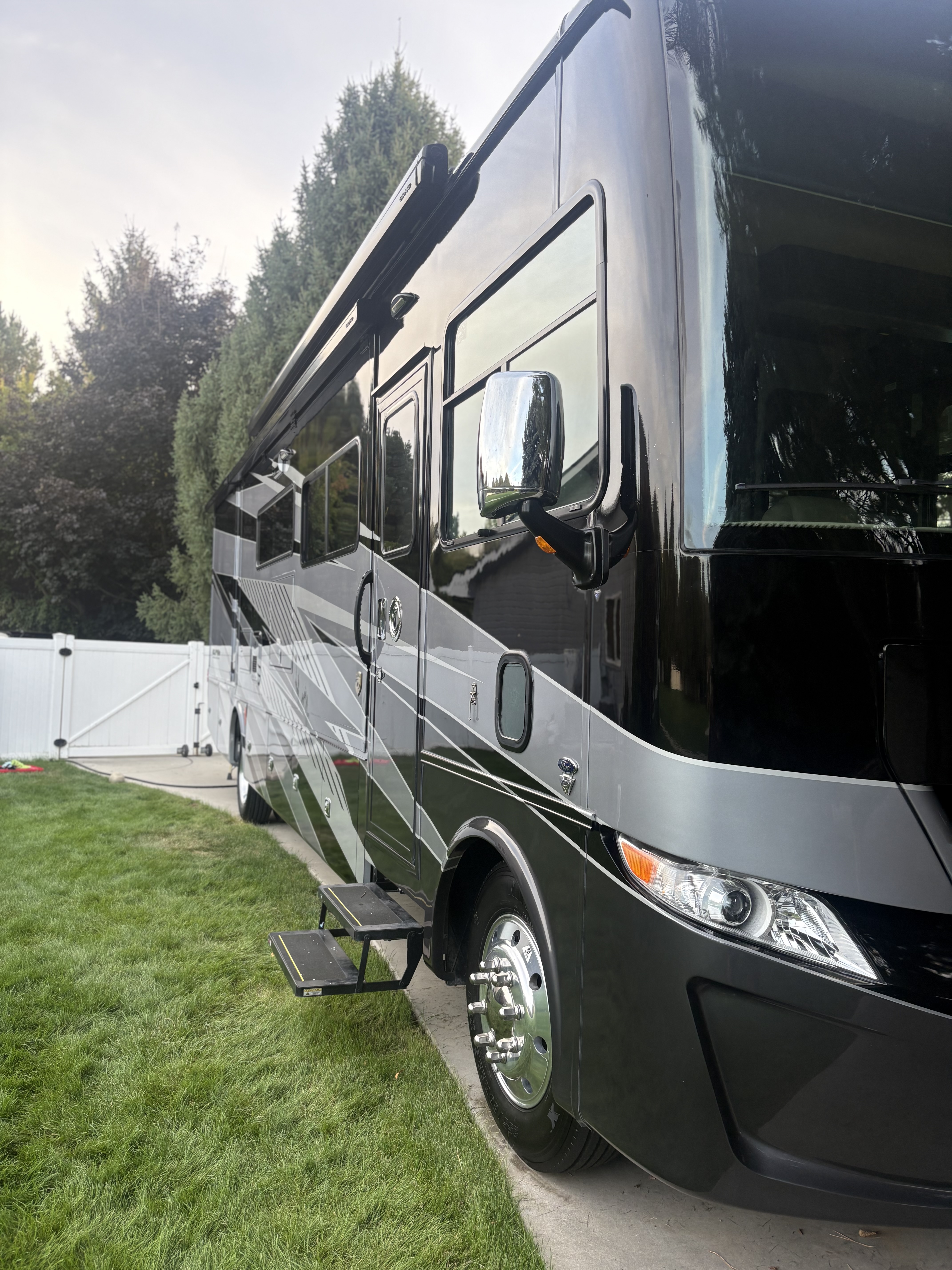 Motorhome System X Coating for Northwest Meridian customer