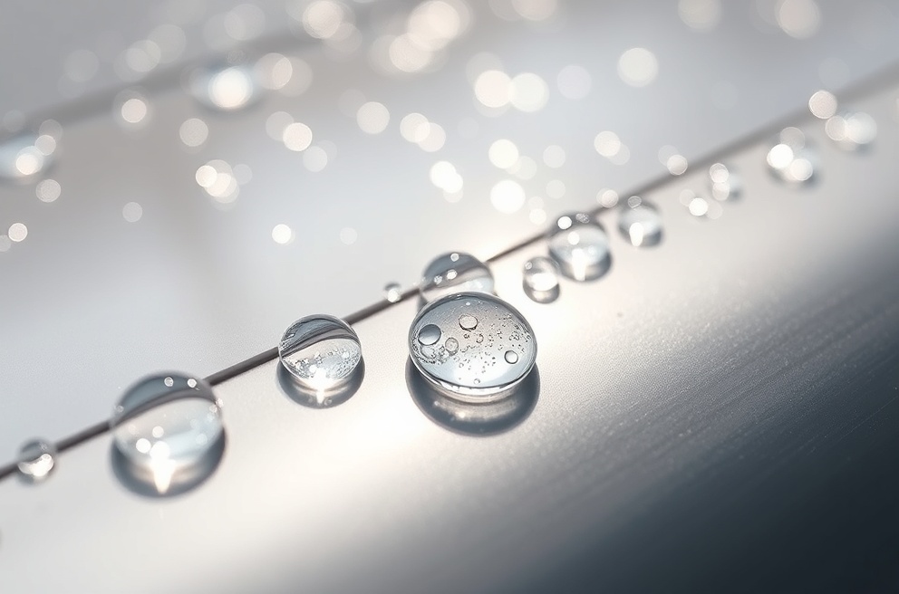 Water beads on RV after professional ceramic coating near Floating Feather Eagle