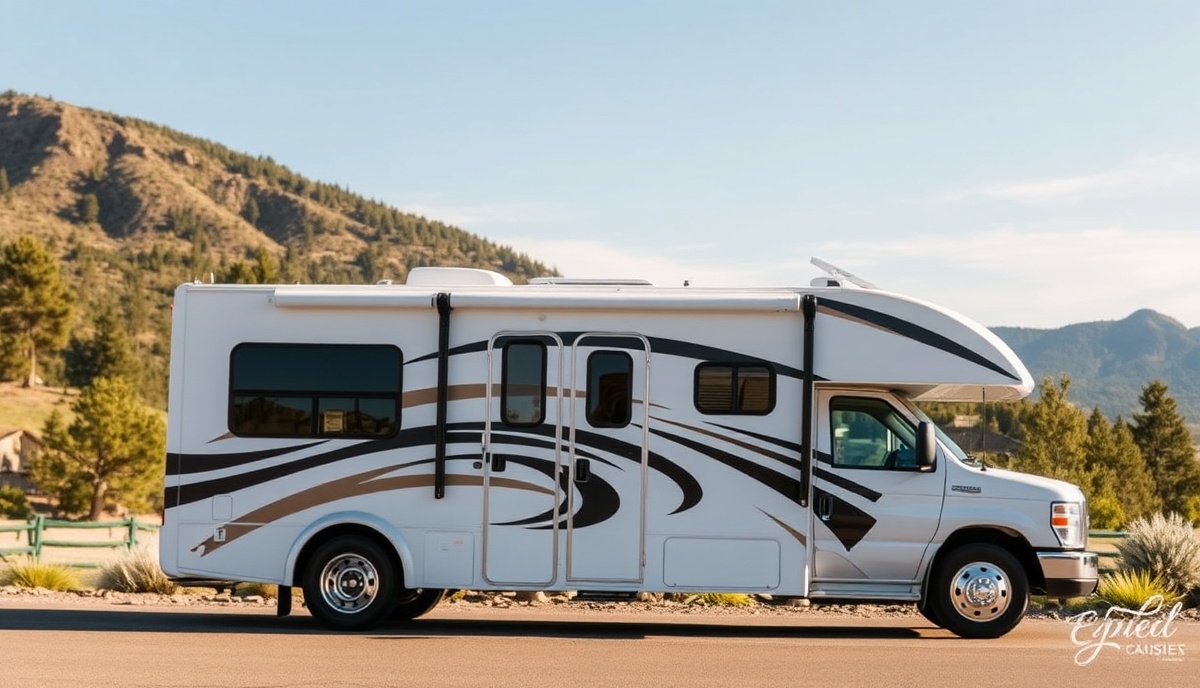 Premium RV with perfect ceramic coating finish
