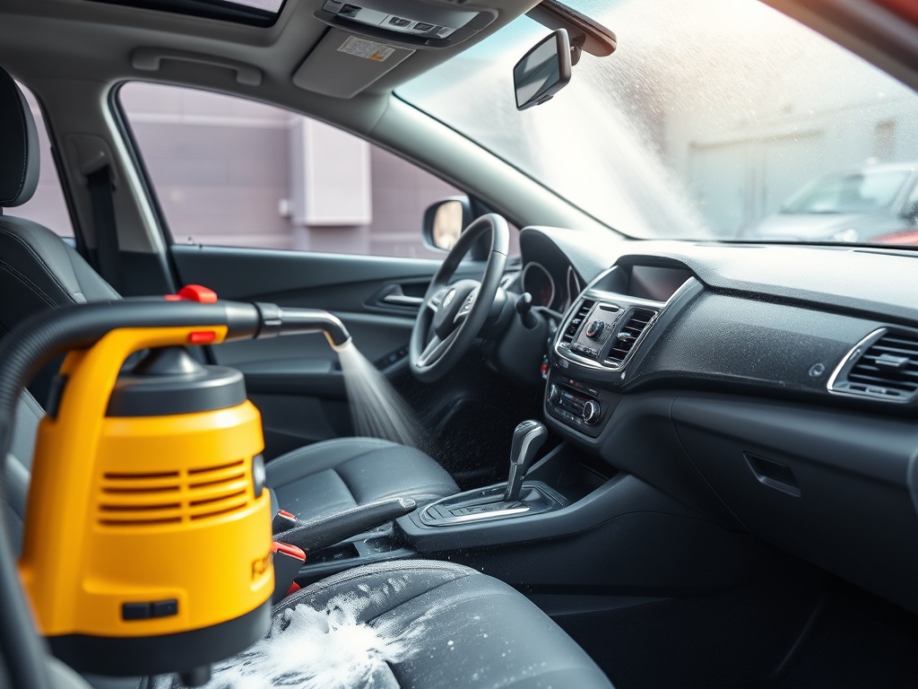 Professional interior deep cleaning and odor removal service