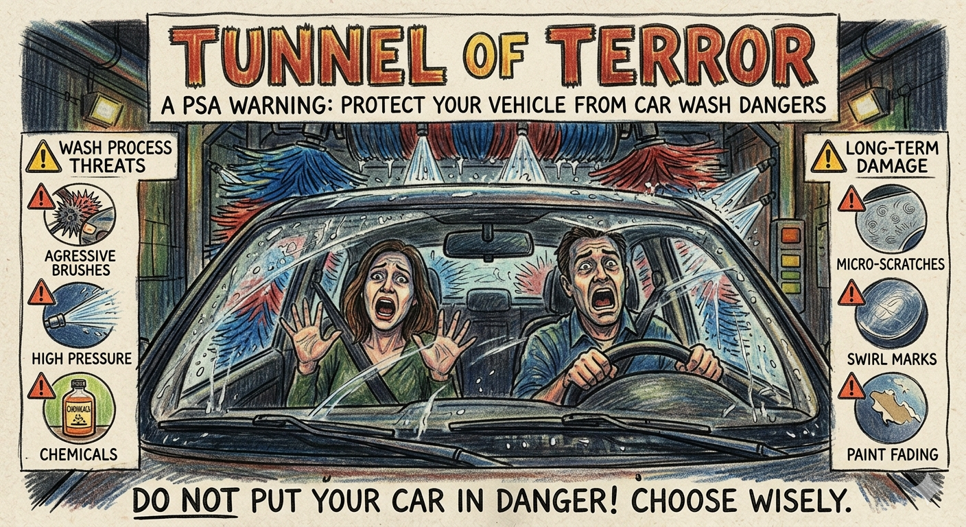 Tunnel Car Wash Damage Impact