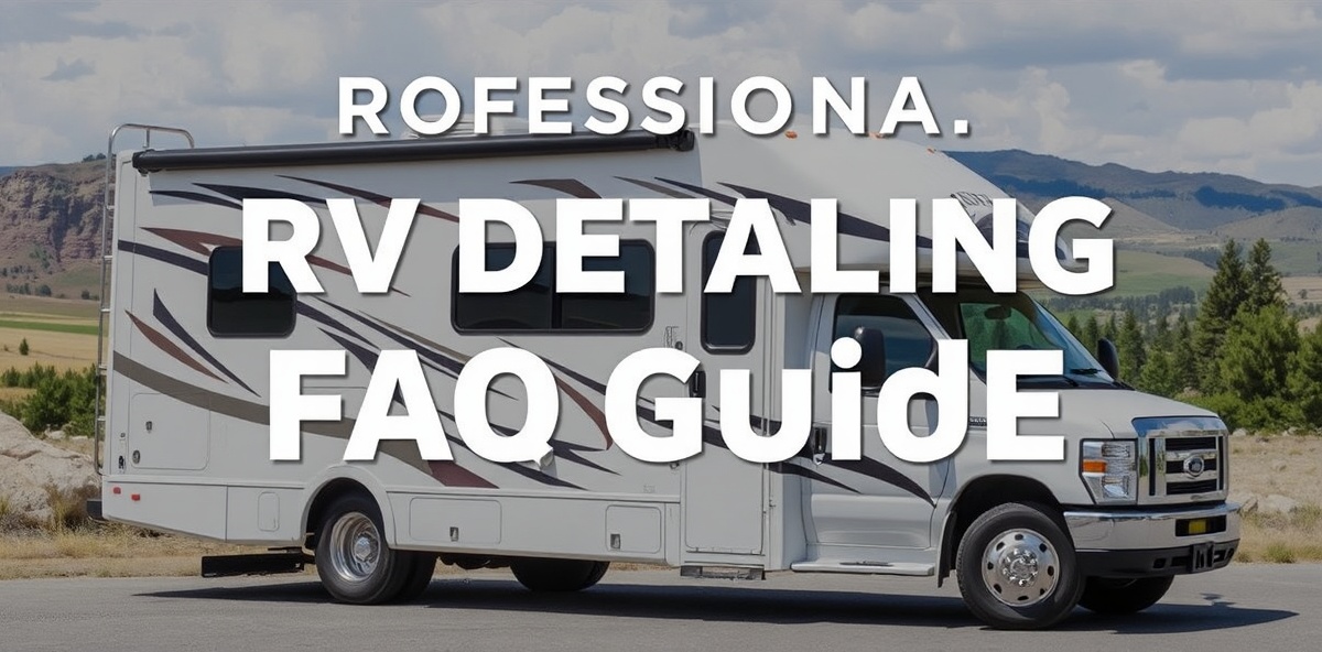RV detailing FAQ guide hero