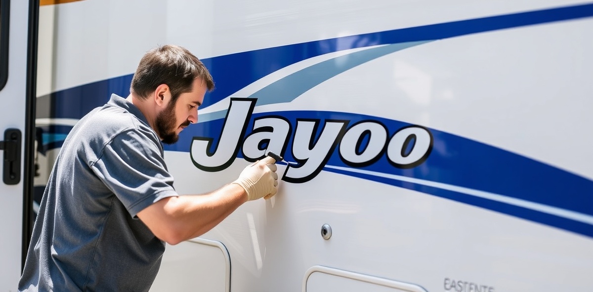 Professional Jayco RV decal restoration and protection in Boise