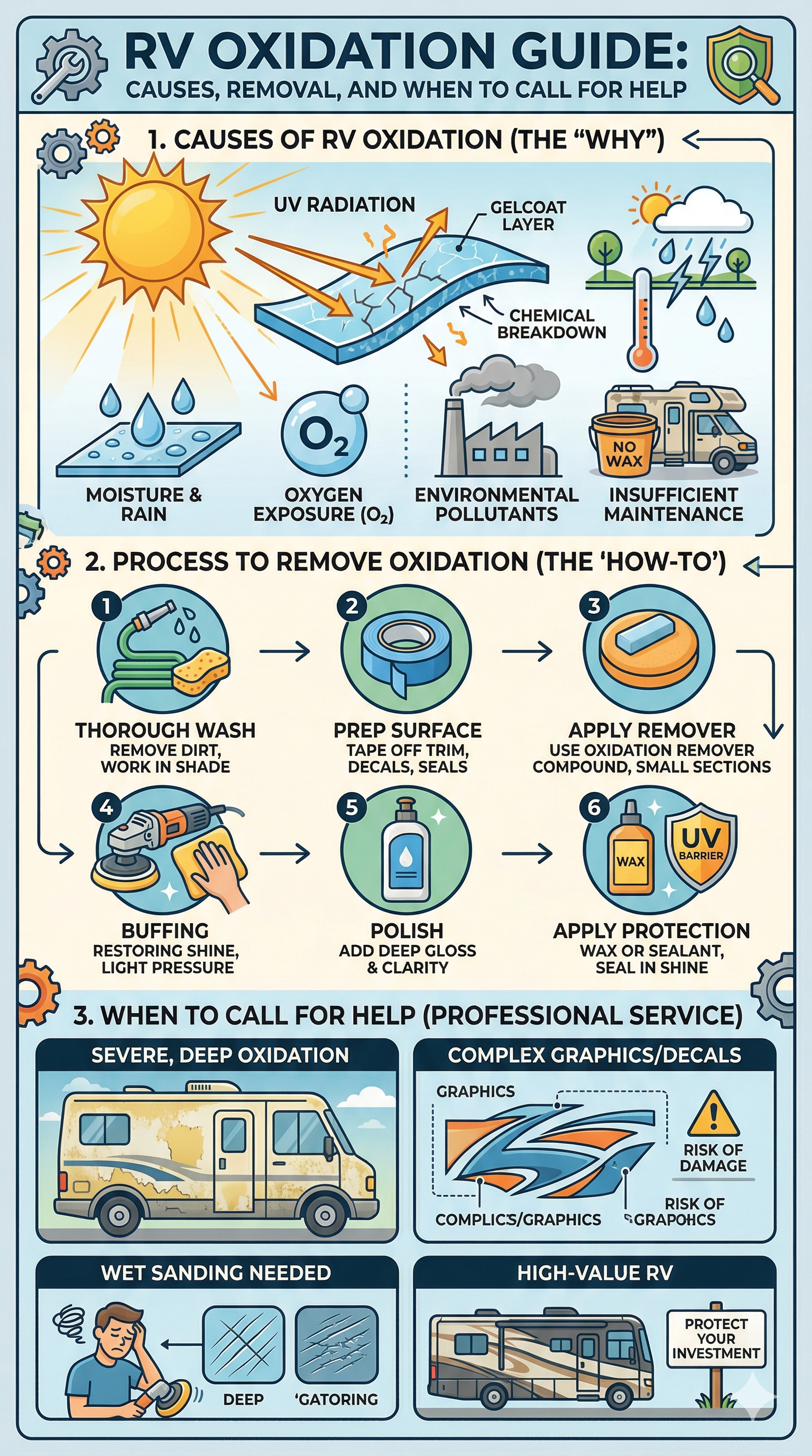 RV Oxidation Removal Process