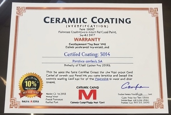System X Ceramic Coating Warranty and Carfax Documentation for RVs in Boise
