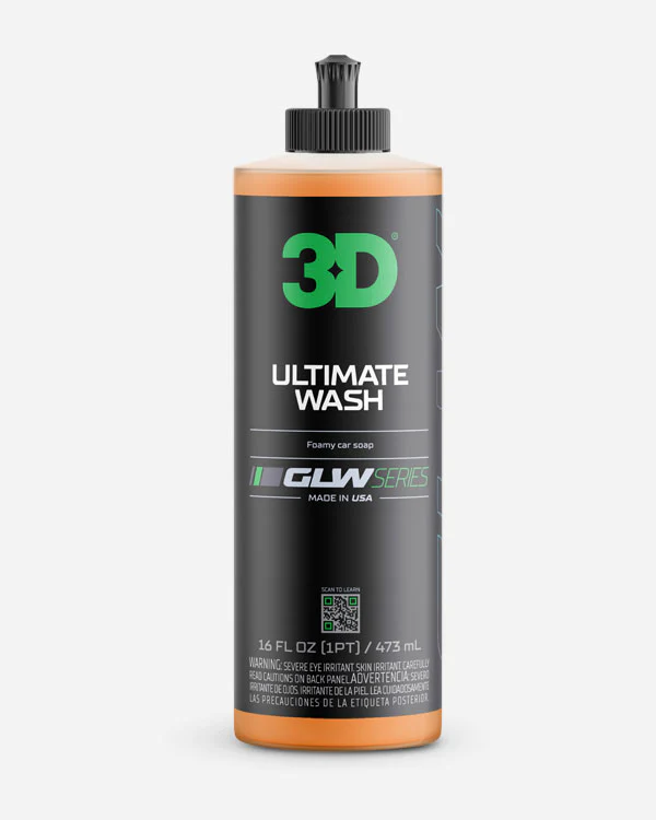 3D GLW Ultimate Wash professional car wash soap