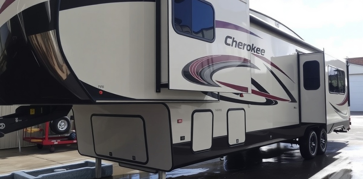 Professional Forest River Cherokee wash and wax service Caldwell