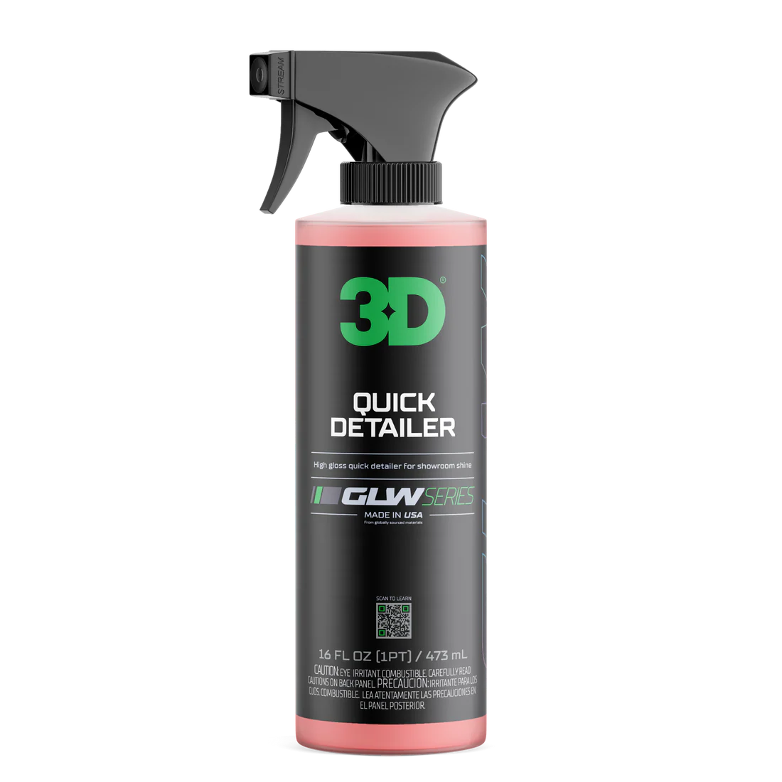 3D GLW Ceramic Quick Detailer for between wash maintenance