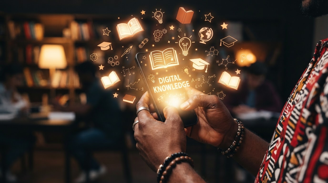 The Library in His Pocket