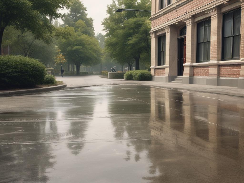 clean sidewalk, pressure washing, safety