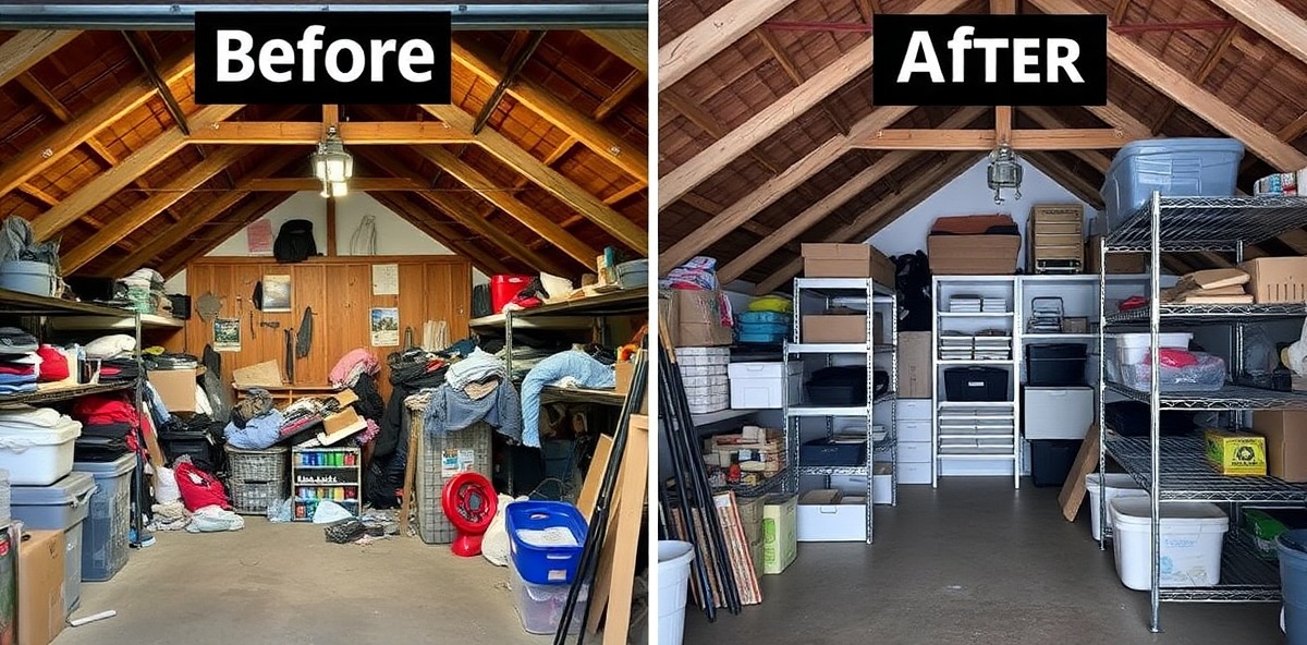 Garage and loft clearance transformation