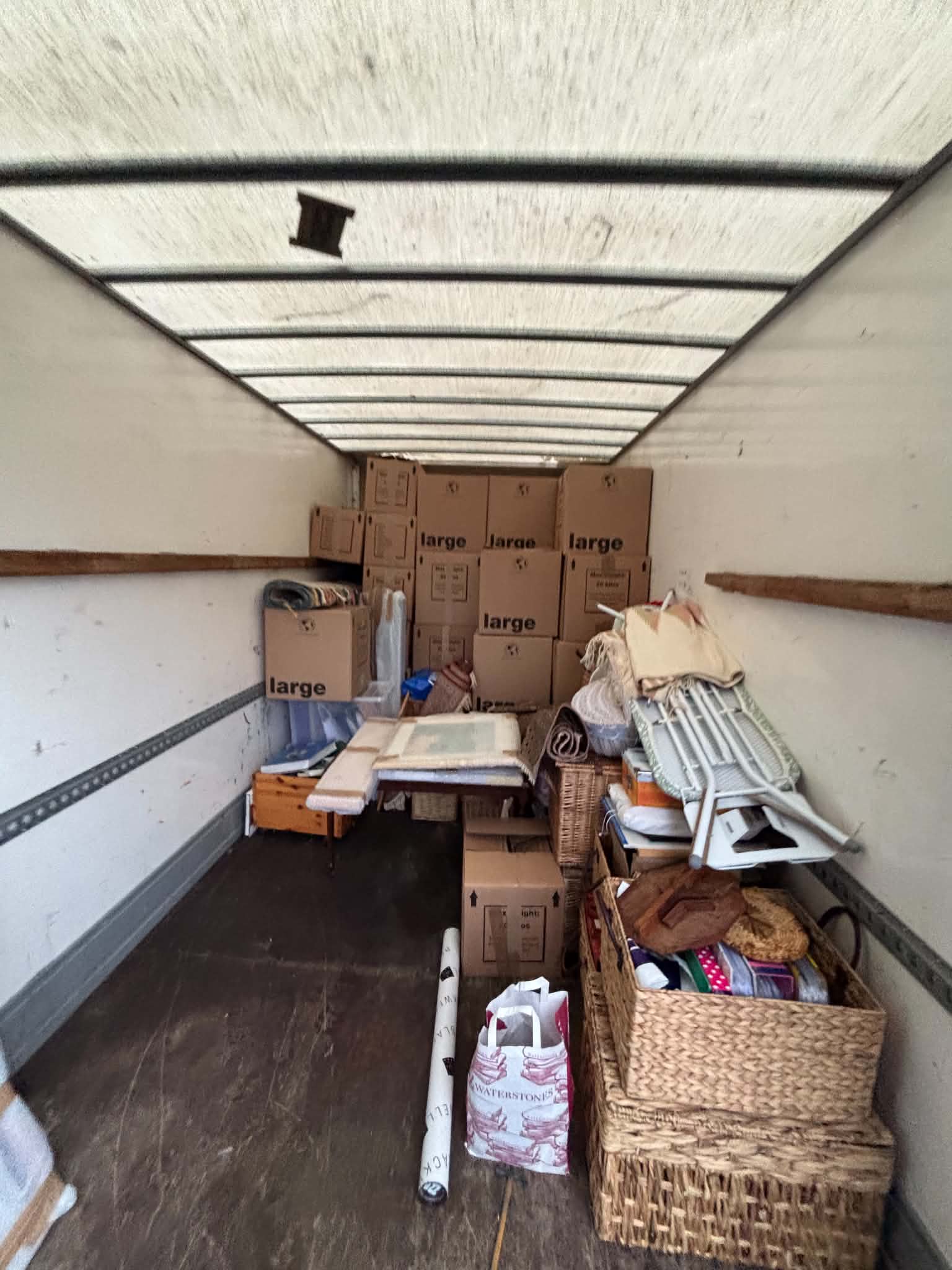 Before and after house clearance