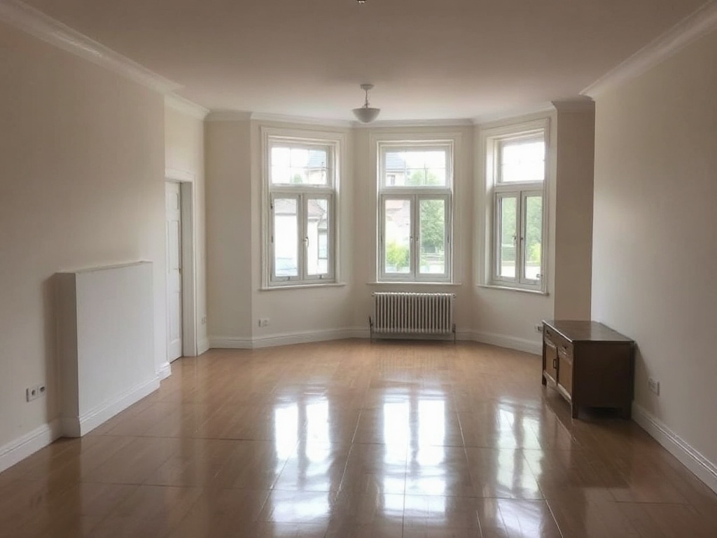 After: Clean, empty residential room ready for new occupants following professional house clearance in Deal