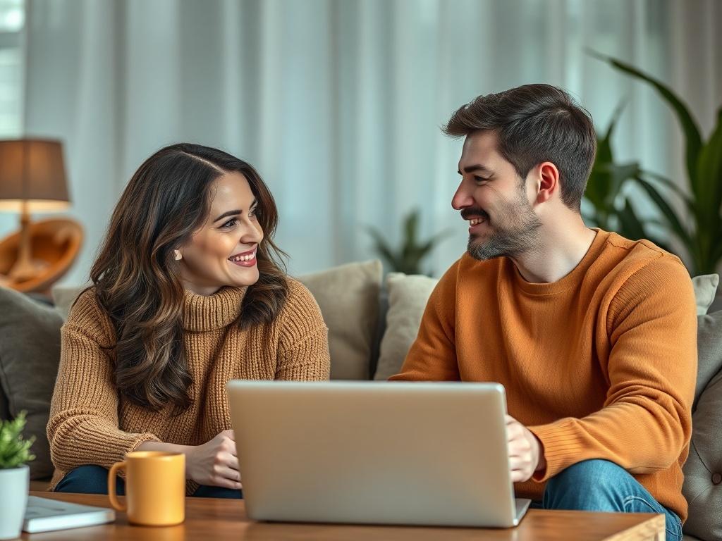 A close up shot of two individuals discussing their positions