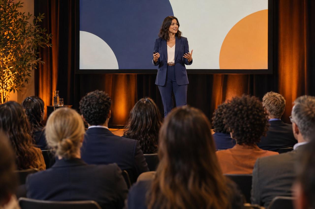 Leadership keynote to a business audience