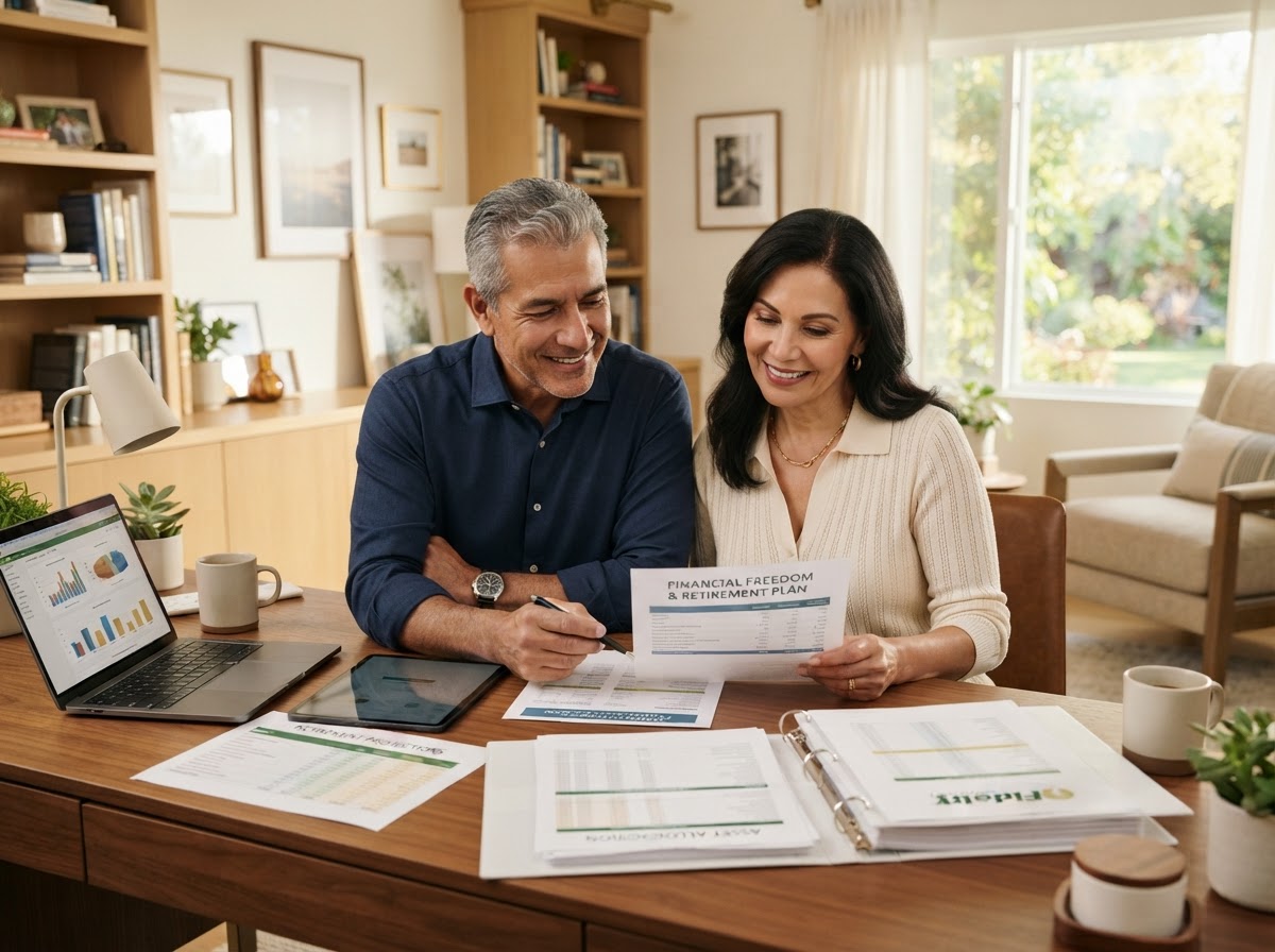 Retirement planning and financial strategy consultation