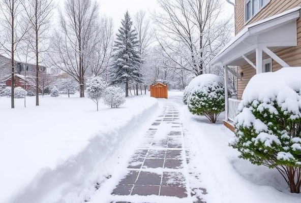 Professional snow removal service