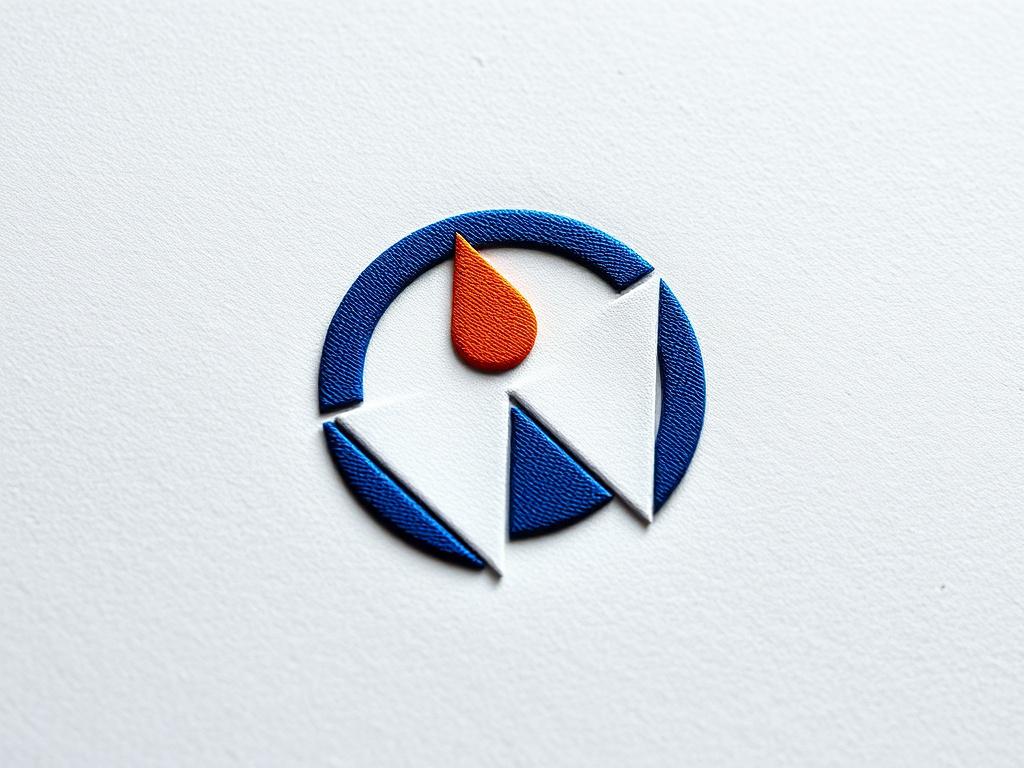 A close up shot of a beautifully designed logo on