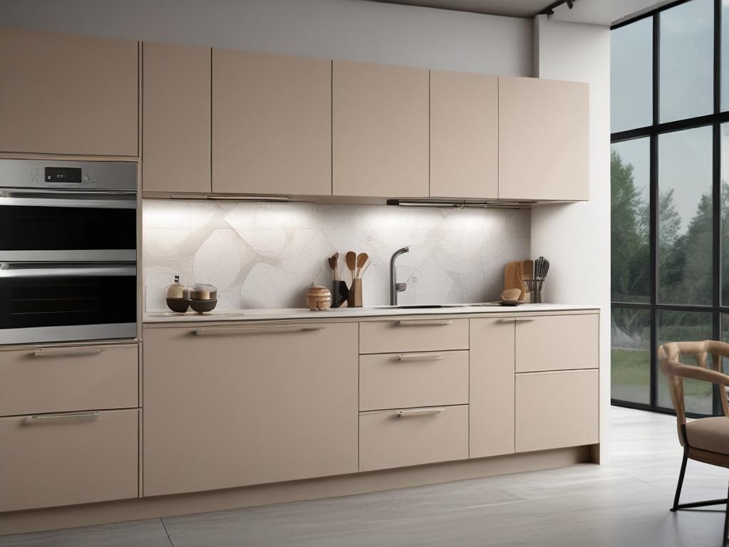 A close up shot of a beautifully designed custom kitchen