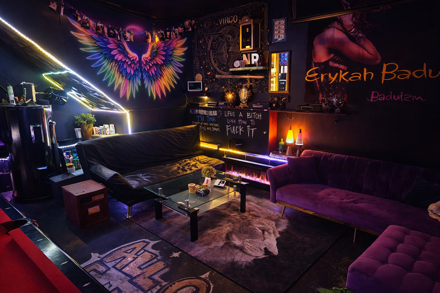 Entertainment space detail