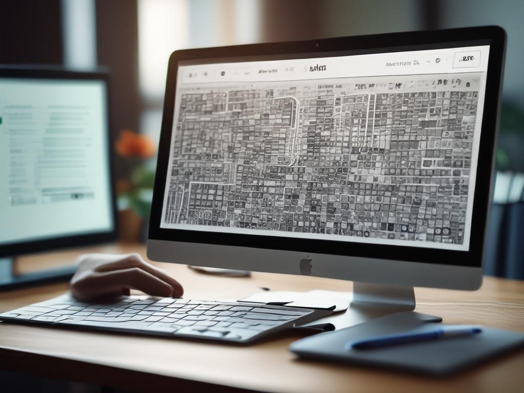 A close up shot of a person analyzing job applications