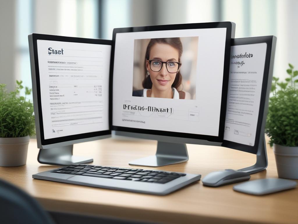 A detailed close up image of a computer screen displaying